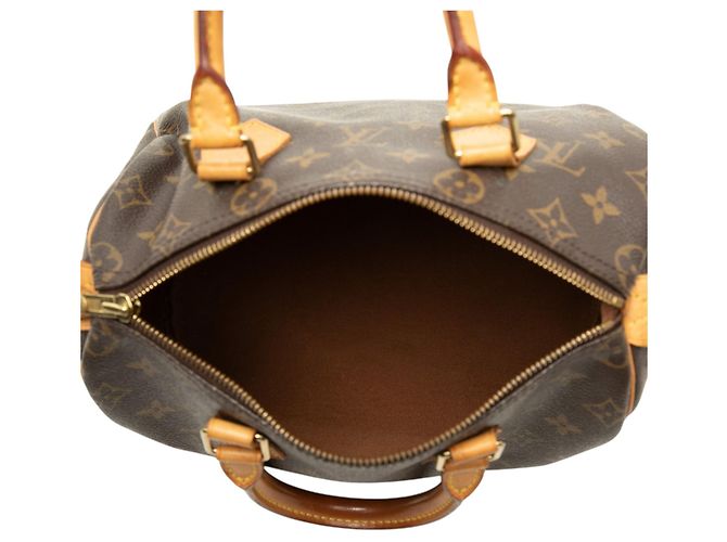 Louis Vuitton Brown Monogram Speedy 25 - vista 4