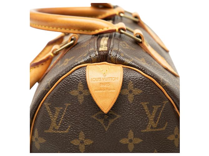 Louis Vuitton Brown Monogram Speedy 25 - vista 5