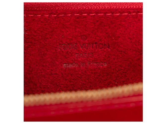 Custodia Gioielli Louis Vuitton Red Monogram Vernis - vista 5