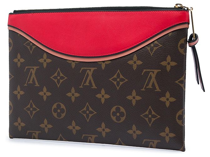 Louis Vuitton Brown Monogram Pochette Tuileries - vista 2