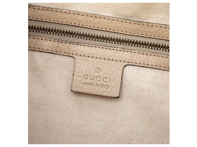 Gucci Beige Small GG Canvas Miss GG Hobo - vista 5