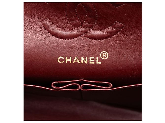 Chanel Black Small Classic Lambskin Double Flap - vista 5