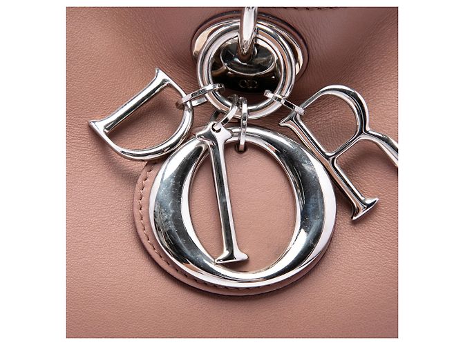 Diorissimo Dior Satchel aus Leder in Rosa, Medium - Ansicht 5