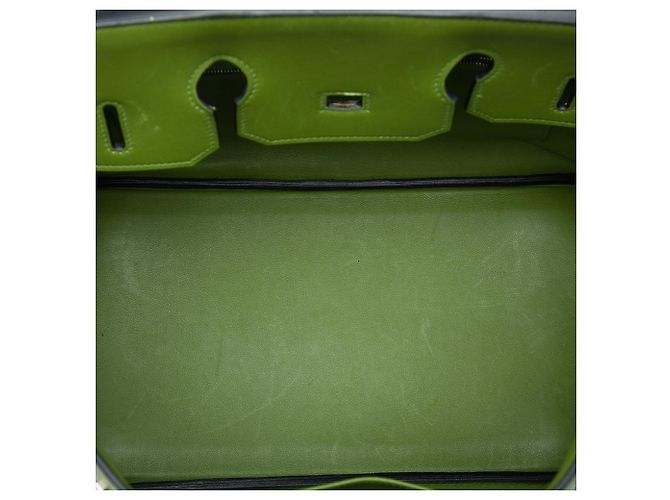 Hermès Green Swift Birkin Retourne 35 - vista 4
