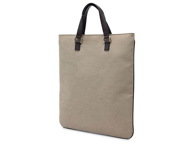 Gucci Tote aus beigem Canvas - Ansicht 2