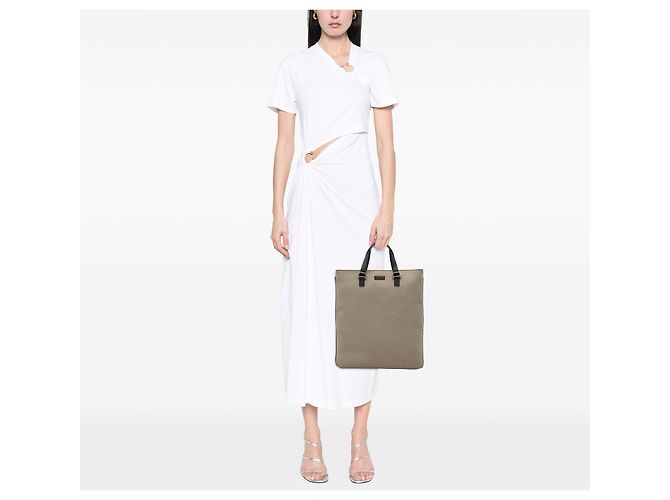 Gucci Tote aus beigem Canvas - Ansicht 5