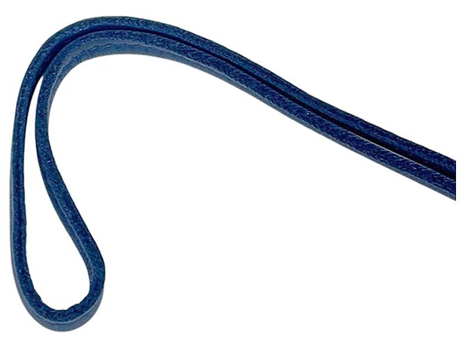 Hermès Blue Milo Lambskin Grigri Rodeo Bag Charm PM - vista 6