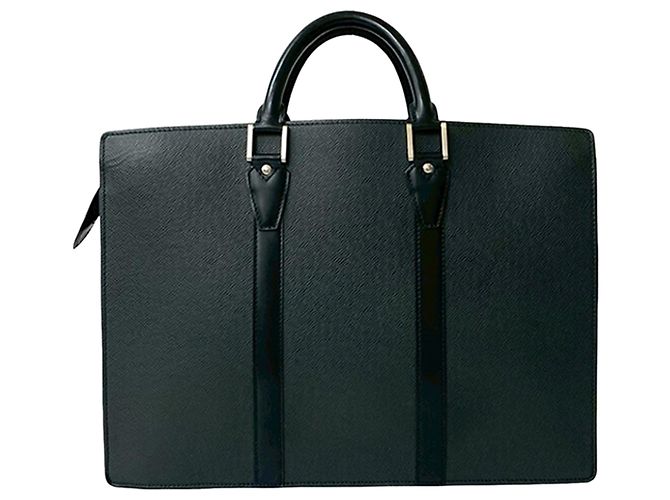 Louis Vuitton Black Taiga Lozan - vista 4
