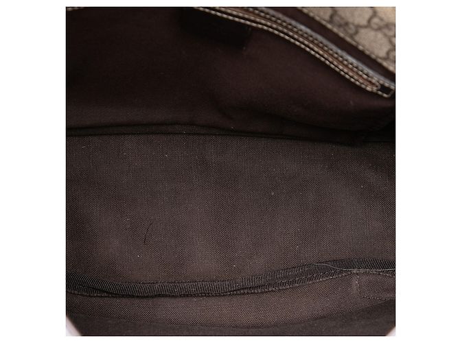Gucci Beige GG Supreme Crossbody - vista 4