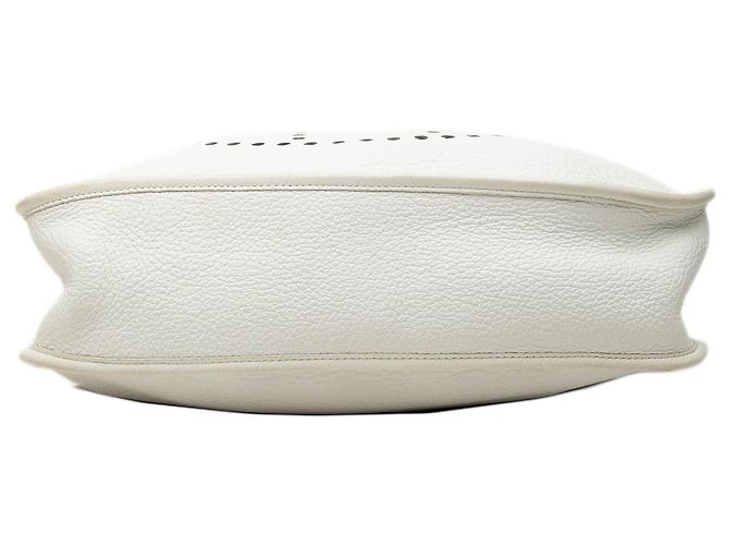 Hermès White Clemence Evelyne I GM - vista 3