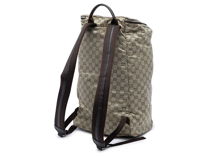 Zaino Gucci Beige GG Nylon XL - vista 2