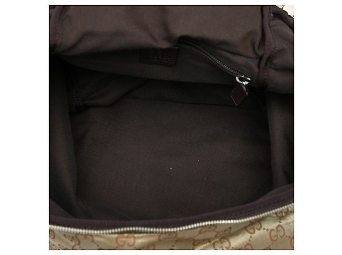 Zaino Gucci Beige GG Nylon XL - vista 4
