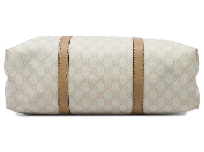 Borsa Tote Verticale Gucci Brown GG Supreme Joy - vista 3