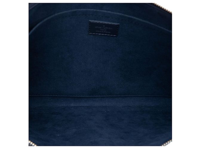Louis Vuitton Blue Epi Initials Circle Pochette Jour GM - vista 4