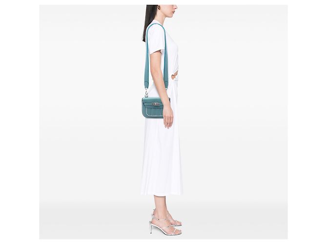 Hermès Blue Mini Evercolor Berline 21 - vista 6