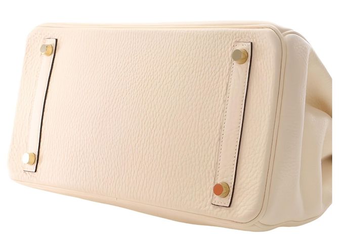 Hermès Beige Clemence Birkin Retourne 30 - vista 10