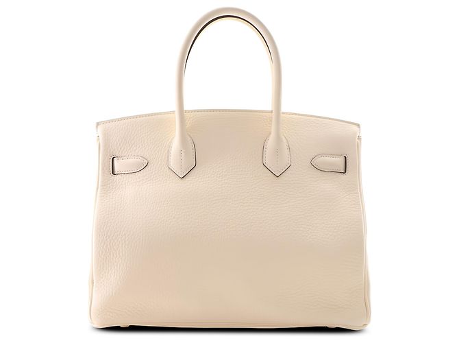 Hermès Beige Clemence Birkin Retourne 30 - vista 2