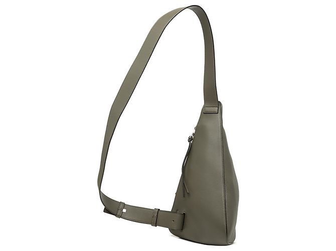 Zaino a tracolla Anton in pelle marrone LOEWE - vista 2