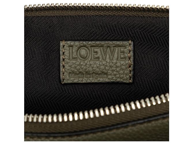 Zaino a tracolla Anton in pelle marrone LOEWE - vista 5