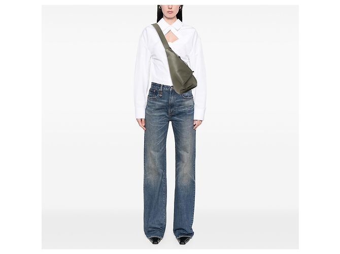 Zaino a tracolla Anton in pelle marrone LOEWE - vista 6