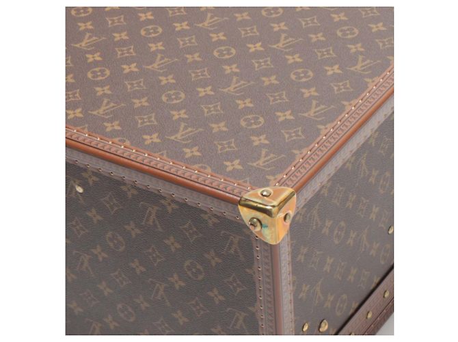 Baule Louis Vuitton Brown Monogram Alzer Trunk 80 - vista 10
