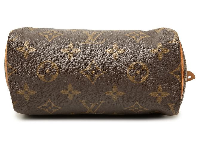 Louis Vuitton Brown Monogram Mini Speedy HL - Ansicht 3