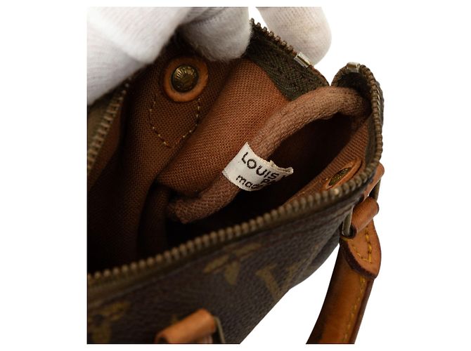 Louis Vuitton Brown Monogram Mini Speedy HL - Ansicht 5