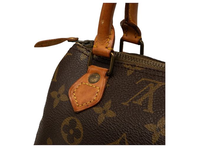Louis Vuitton Brown Monogram Mini Speedy HL - Ansicht 6