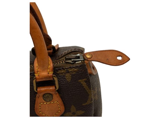Louis Vuitton Brown Monogram Mini Speedy HL - Ansicht 7