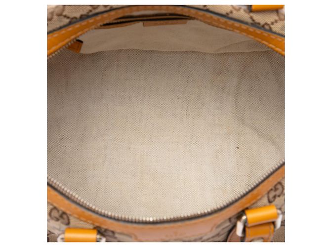 Borsa Boston Gucci Joy Medium in tela GG beige - vista 4