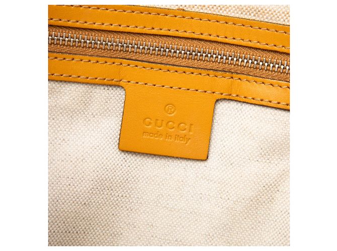 Borsa Boston Gucci Joy Medium in tela GG beige - vista 5