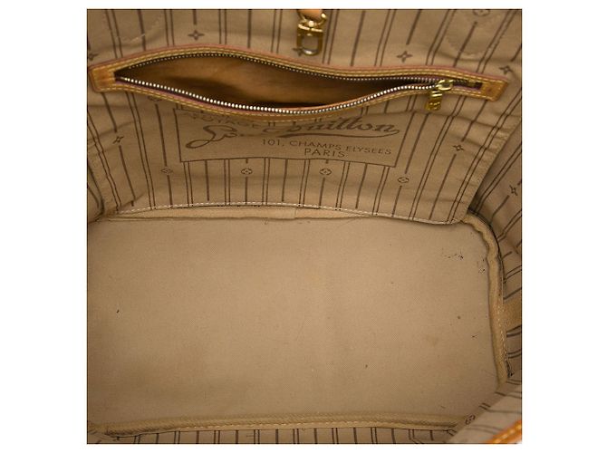 Louis Vuitton Brown Monogram Neverfull MM - vista 4