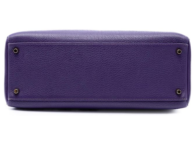 Hermès Purple Togo Kelly II Retourne 35 - vista 3