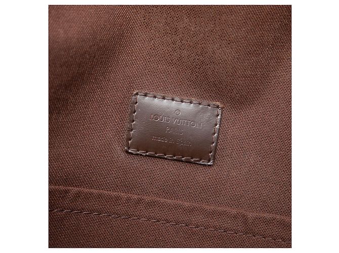 Louis Vuitton Brown Damier Ebene Brooklyn MM - vista 5