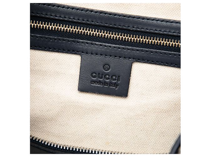 Borsa Boston Gucci Beige Medium GG Canvas Web Joy - vista 5