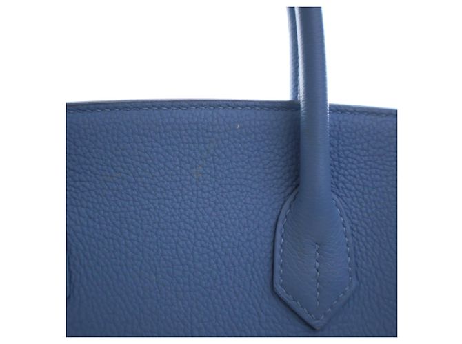 Hermès Blue Togo Birkin Retourne 30 - vista 11