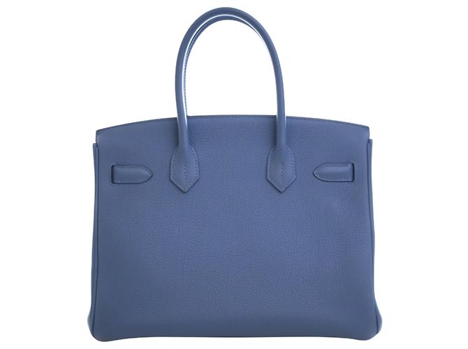 Hermès Blue Togo Birkin Retourne 30 - vista 3