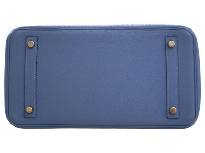 Hermès Blue Togo Birkin Retourne 30 - vista 4