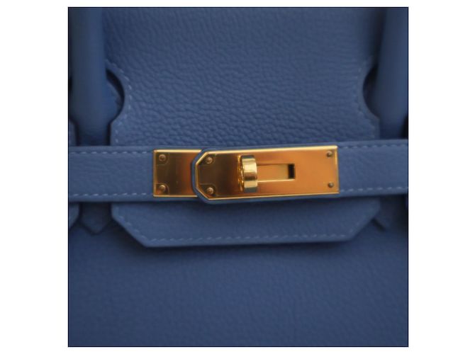 Hermès Blue Togo Birkin Retourne 30 - vista 7