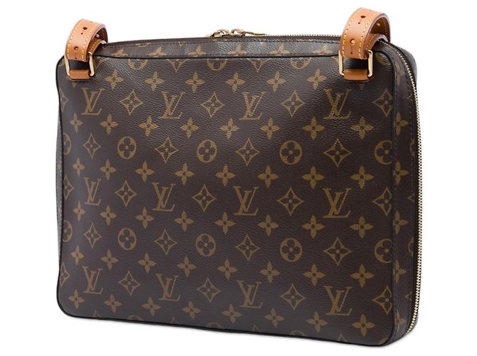 Louis Vuitton Brown Monogram Soft Trunk Messenger MM - vista 2