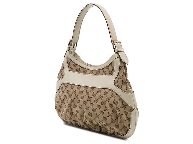 Gucci Beige GG Canvas Dialux Queen Hobo - vista 2