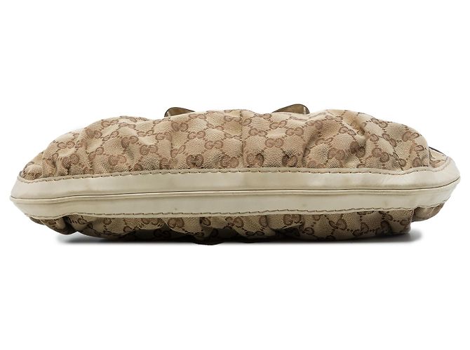 Gucci Beige GG Canvas Dialux Queen Hobo - vista 3