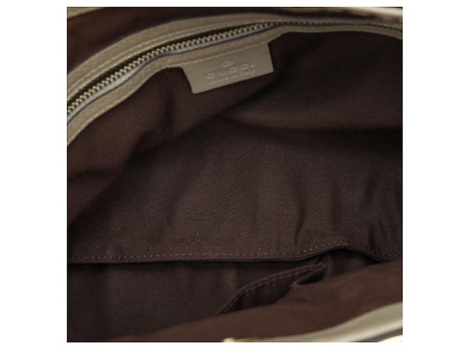 Gucci Beige GG Canvas Dialux Queen Hobo - vista 4
