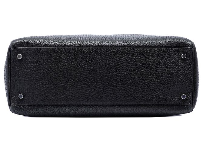Hermès Black Clemence Kelly II Retourne 35 - vista 3