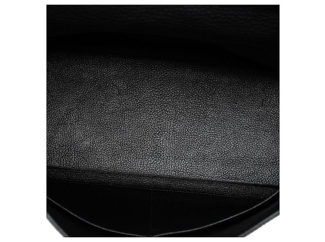Hermès Black Clemence Kelly II Retourne 35 - vista 4