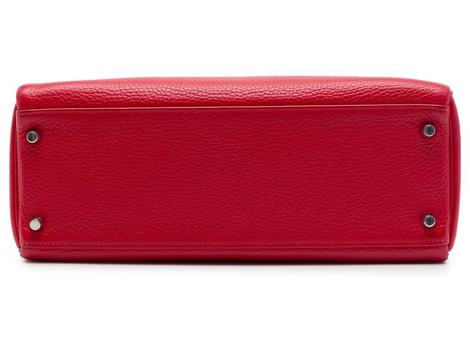 Hermès Red Togo Kelly II Retourne Amazone 32 - vista 3