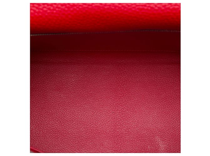 Hermès Red Togo Kelly II Retourne Amazone 32 - vista 4
