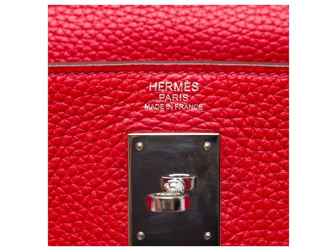 Hermès Red Togo Kelly II Retourne Amazone 32 - vista 5