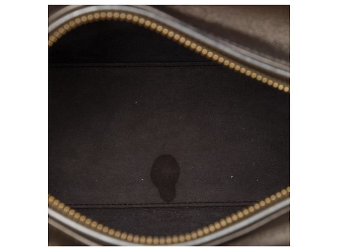 Dior Silver Medium Metallic Lambskin Cannage Lady Dior - vista 4