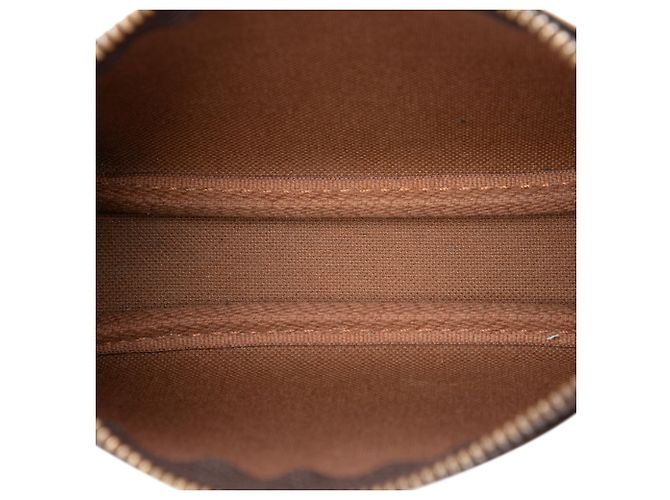 Louis Vuitton Brown Monogram Mini Pochette Accessoires - vista 4